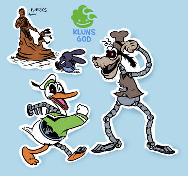 Epic Mickey drawings