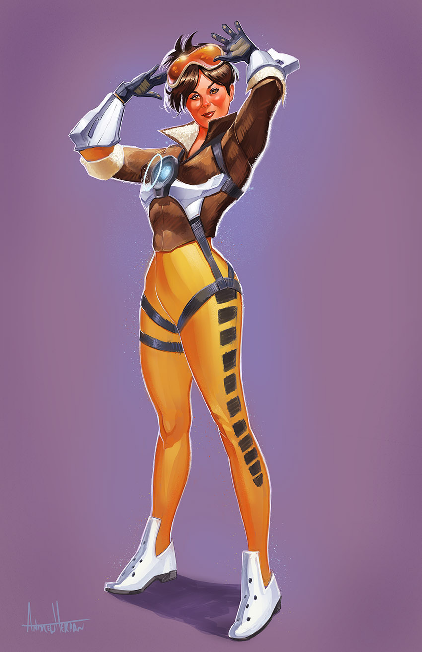 Tracer Pin Up