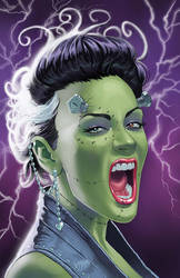 80s Bride of Frankenstein