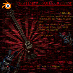 ||FNAF 4|| Nightmare Guitar || RELEASE! ||