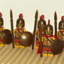 LEGO Spartan Hoplites