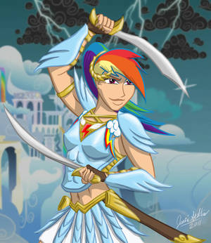 MLP: Human Rogue Rainbow Dash