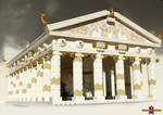 LEGO Temple of Athena 1 by Saber-Scorpion