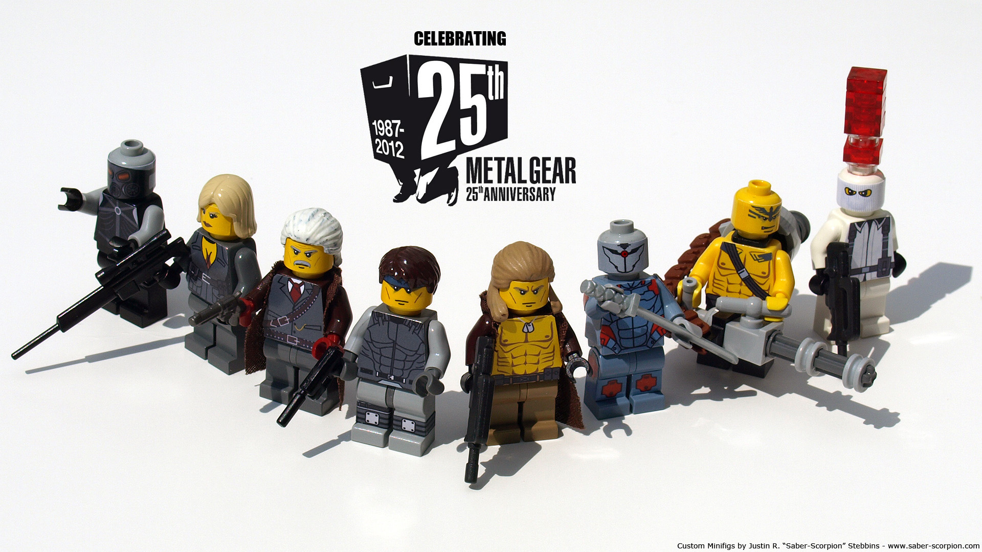 Metal Gear Solid LEGO Minifigs