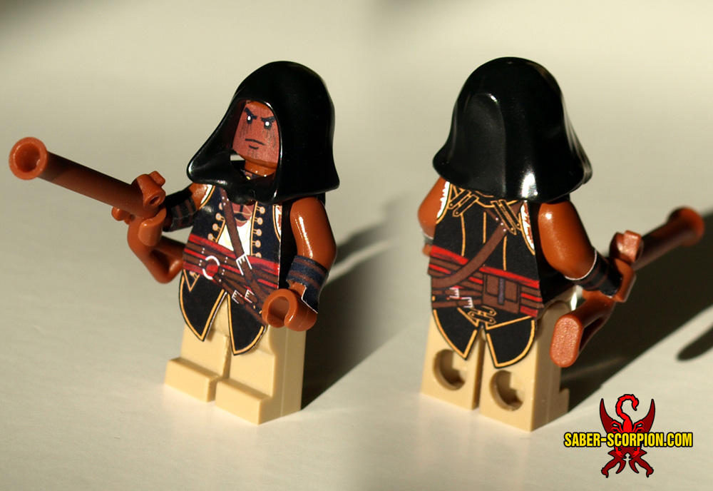 LEGO Adewale minifig (Assassin's Creed) on