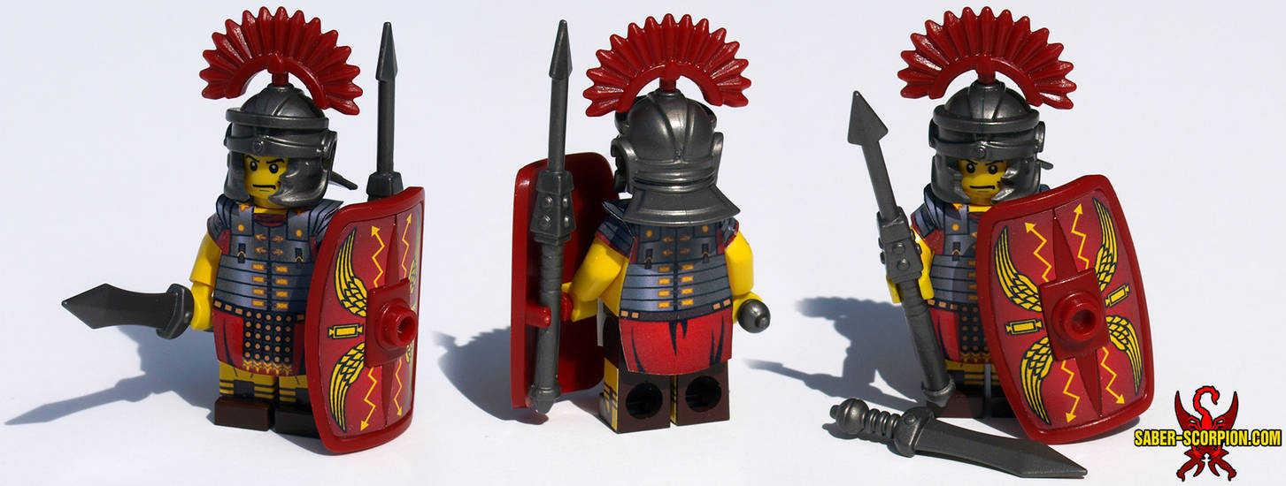 LEGO Roman Legionary Soldier by Saber-Scorpion on DeviantArt