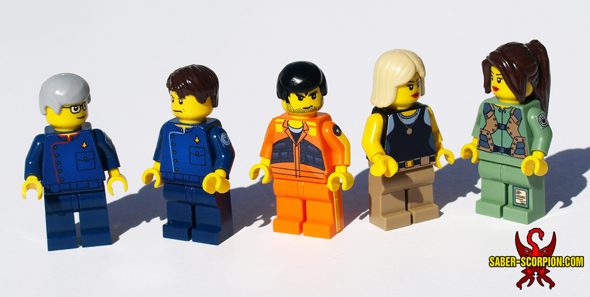 LEGO Battlestar Galactica Minifigs