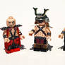 LEGO Mortal Kombat: Daegon, Shao Kahn, and Taven