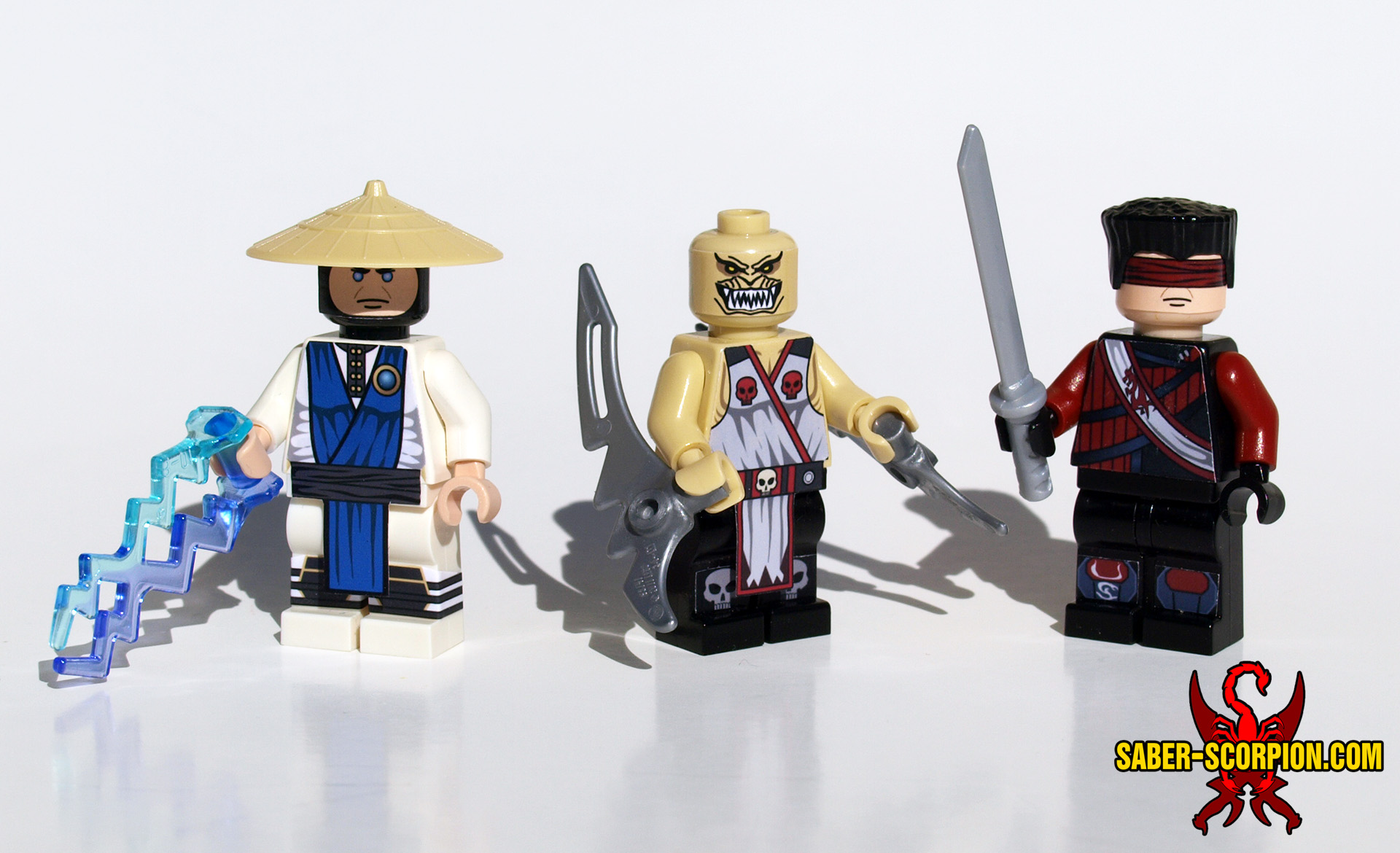 Custom LEGO Mortal Kombat Minifigures