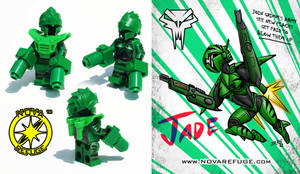 Jade: LEGO Minifig and Artwork