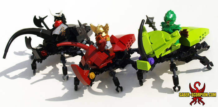 LEGO Wulfgard Dwarven Beetle-Riders