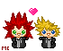 AkuRoku Chibi Blobs