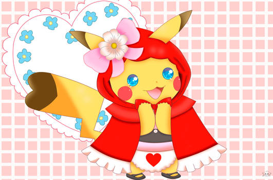 Pika Little Red Riding Hood