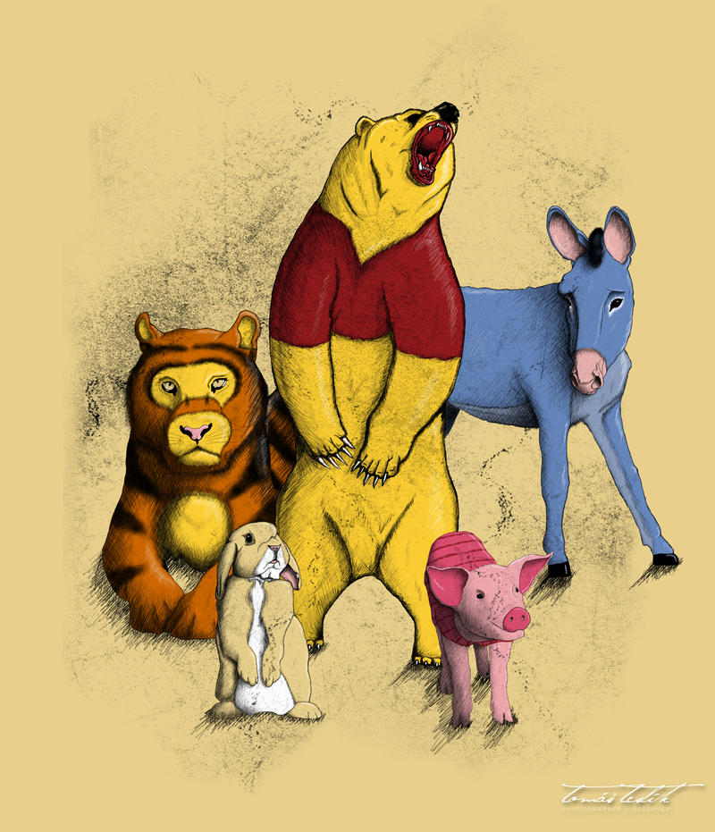 Pooh bear by Dezik on DeviantArt