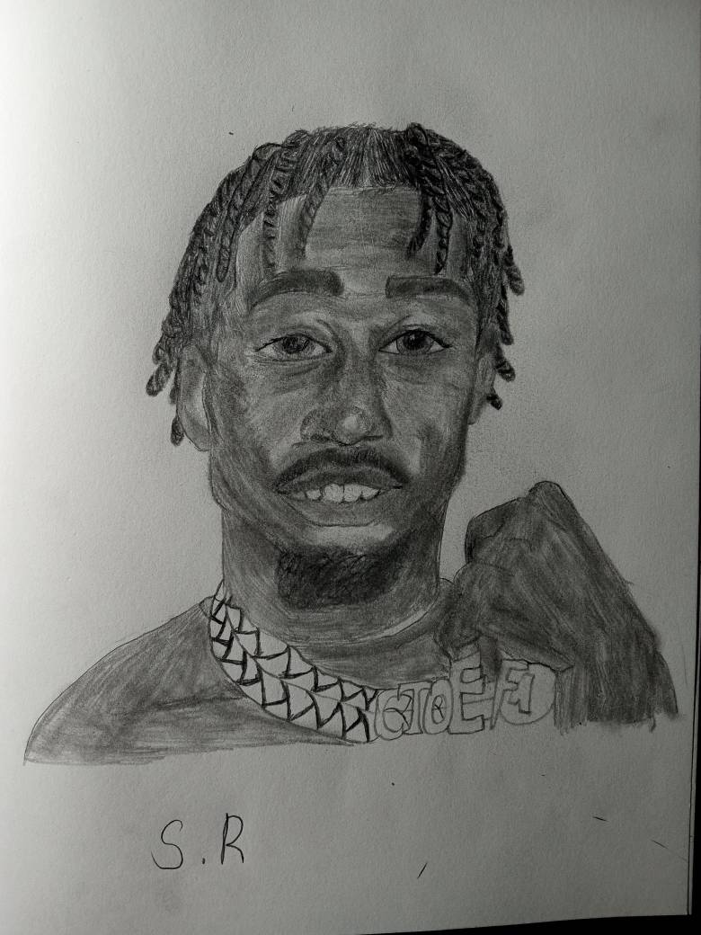 Portrait of Lil Tjay by SamTheAmateur on DeviantArt