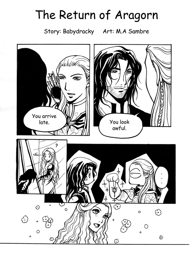 Aragorn Legolas LOTR page 1