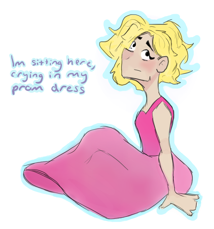 im sitting here crying in my prom dress #promdress #mxmtoon | prom dress