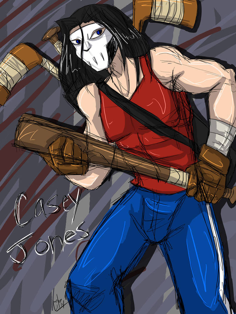 TMNT- Casey Jones by liliy