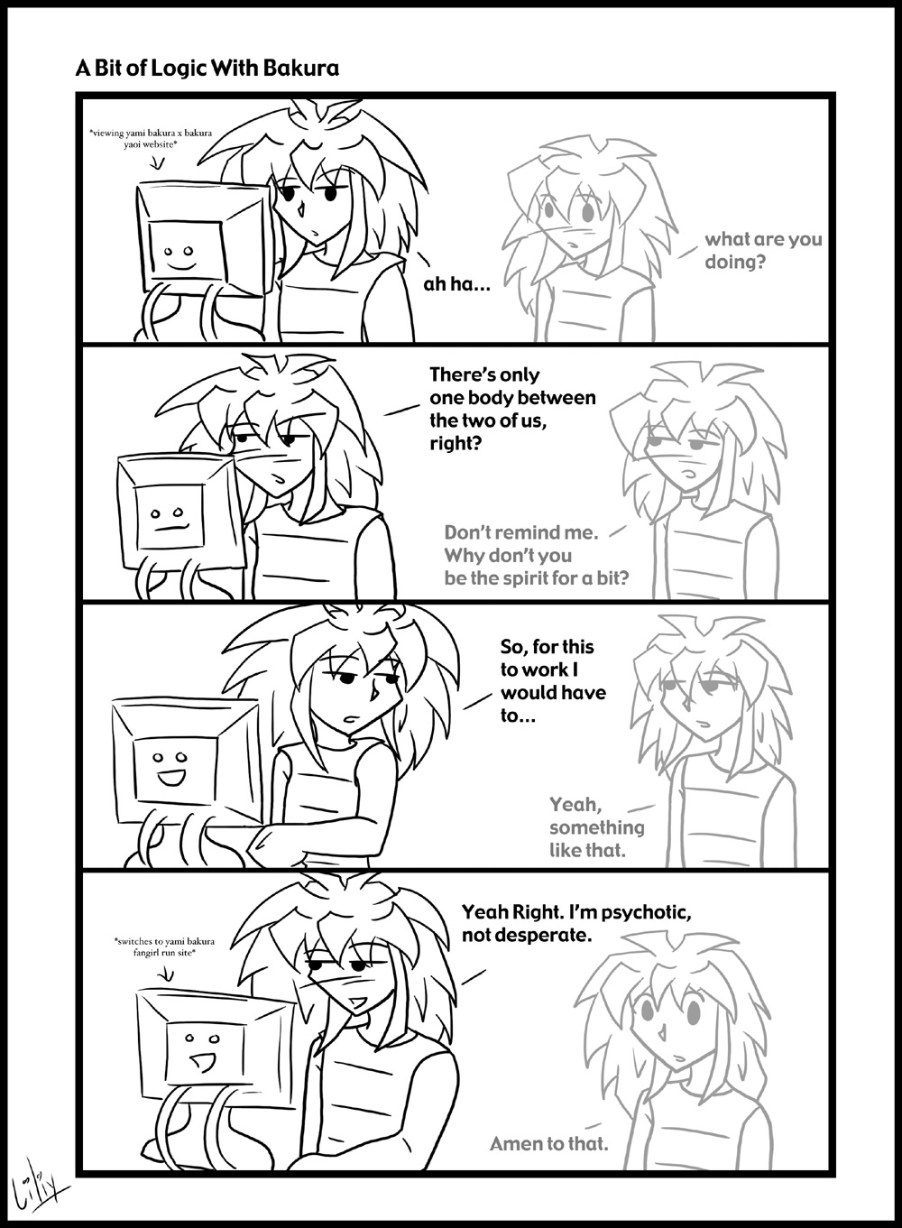 Comic - Logic with Bakura