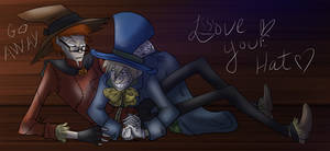 DC - Mad Hatter and Scarecrow