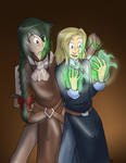 True Magic - Higgens and Mr. Green Hair by liliy