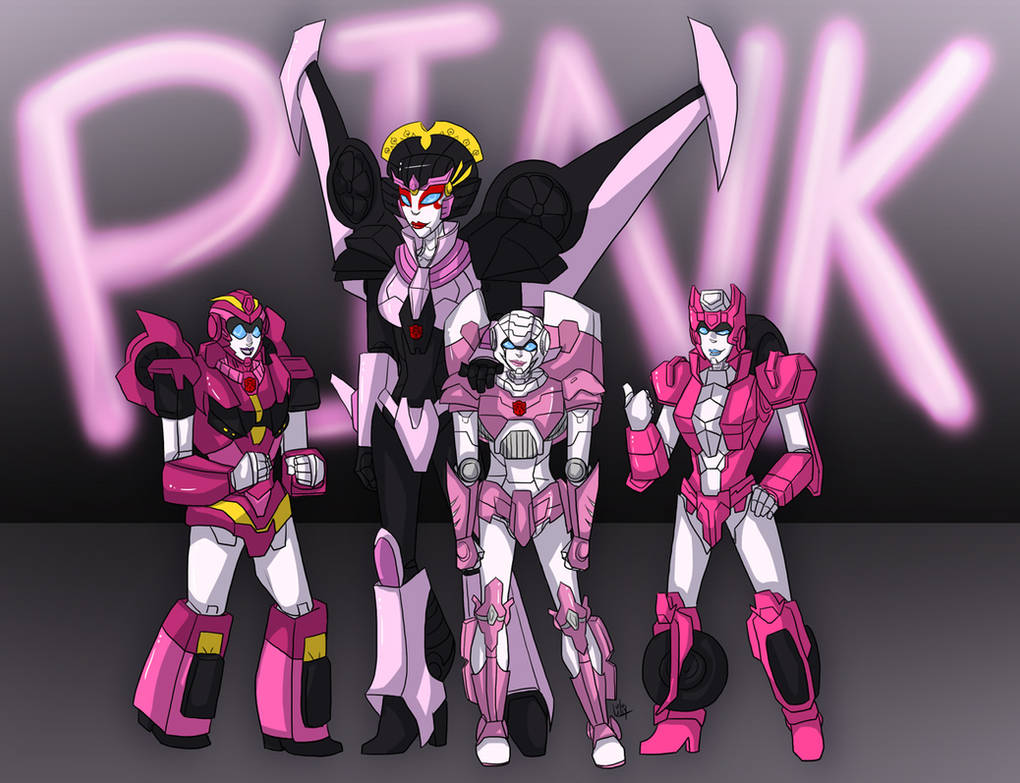 TF - Pink Transformers by liliy on DeviantArt