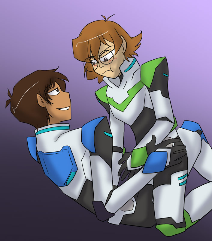 Voltron - Pidge and Lance by liliy