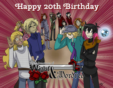 Wiglaf and Mordred 20th Birthday
