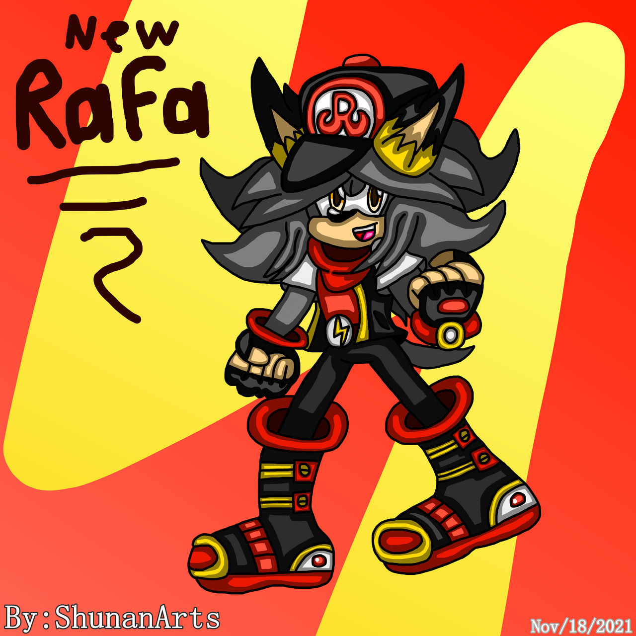 New Rafa Gray Powers design 2021/2022 by ShunanArts on DeviantArt