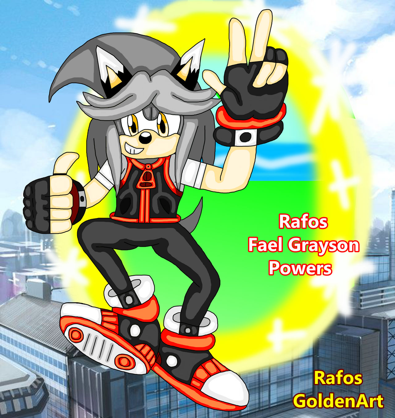 Fich Rafos Rafos Fael Grayson Powers by ShunanArts on DeviantArt