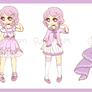 Purple Magical Girl ADOPT [PRICE LOWERED BY 50%]