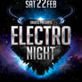 Electro Night Flyer Template