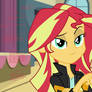 Sunset Shimmer flirts with me