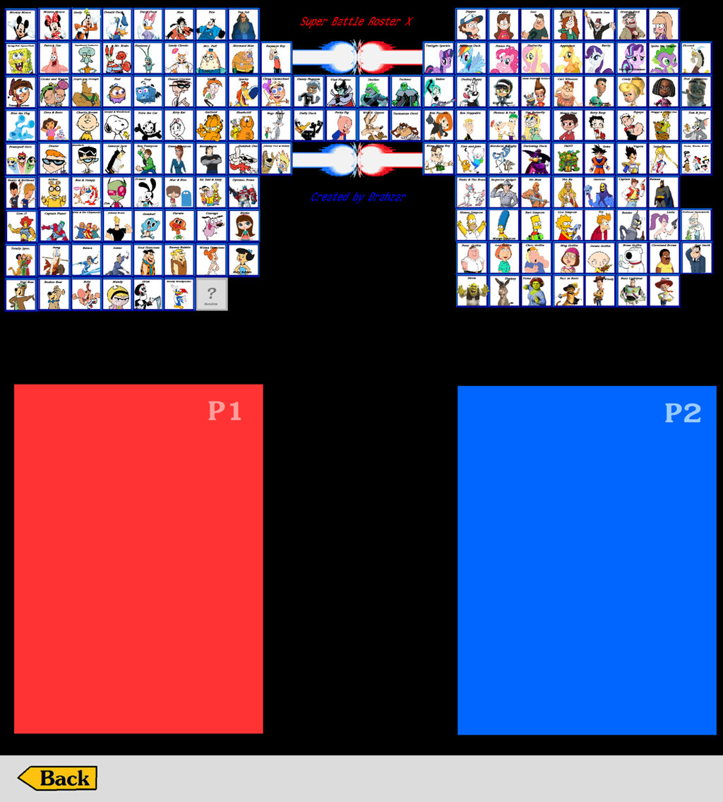Cartoon All Stars Battle Royale 2 Roster by EpicCartoonsFan on DeviantArt