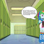 Rainbow Dash finds Sunset's Secret Diary