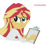 My first Drawing of Sunset Shimmer