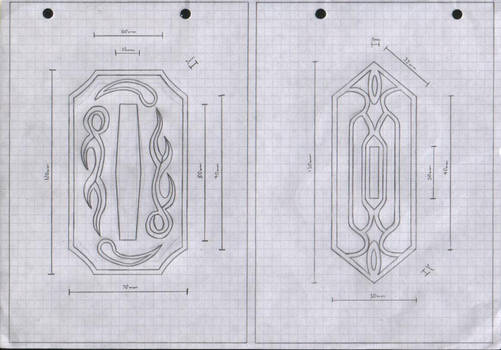 Zanpakuto Tsuba Designs: Pt 11