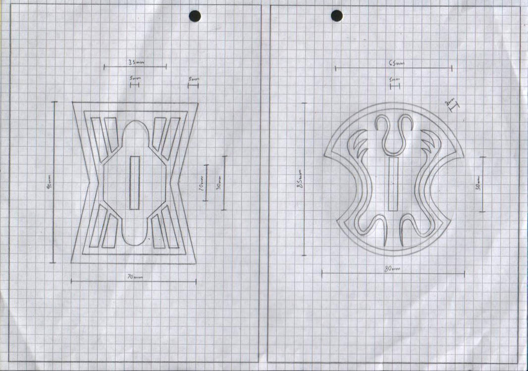 Zanpakuto Tsuba Designs: Pt 15 by chioky