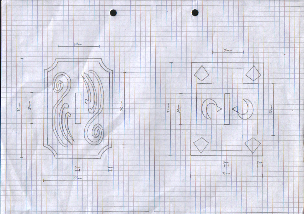 Zanpakuto Tsuba Designs: Pt 17