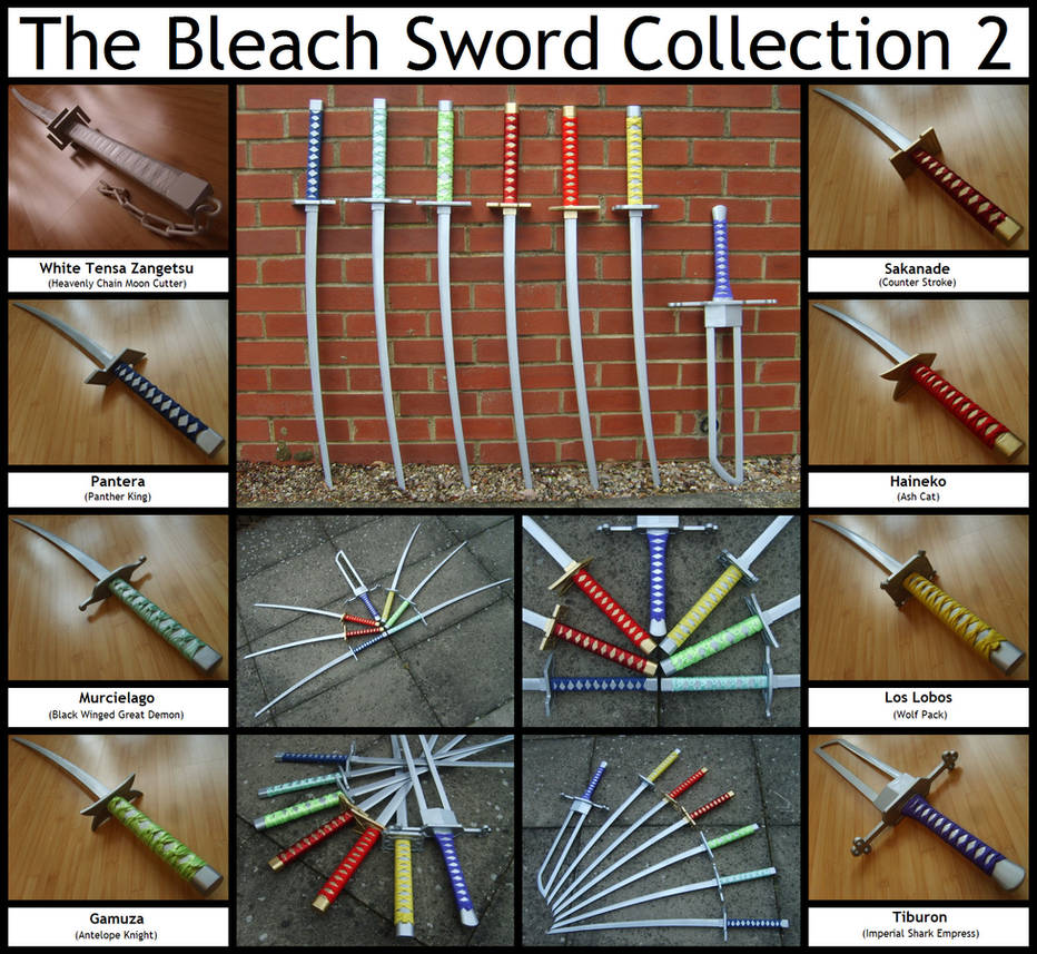 The Bleach Sword Collection 2 by chioky