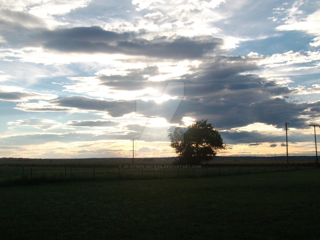 Sunlight threw the Cloud's. -Further Away-