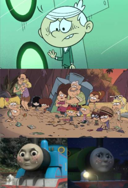 Thomas and Percy are sad for Lincoln's scarface by danicakania2005 on ...