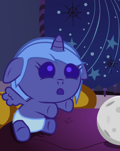 Woona yearnin' for the moon