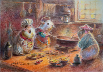 Guinea Pigs Cooking