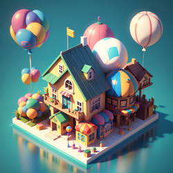 Cotton Candy House v1