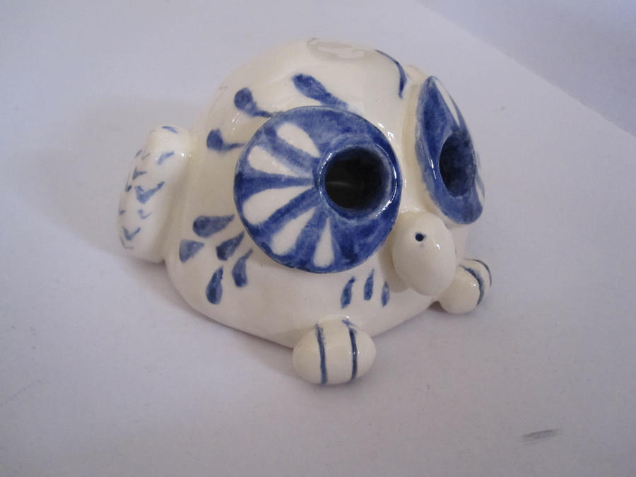 small ceramic owl