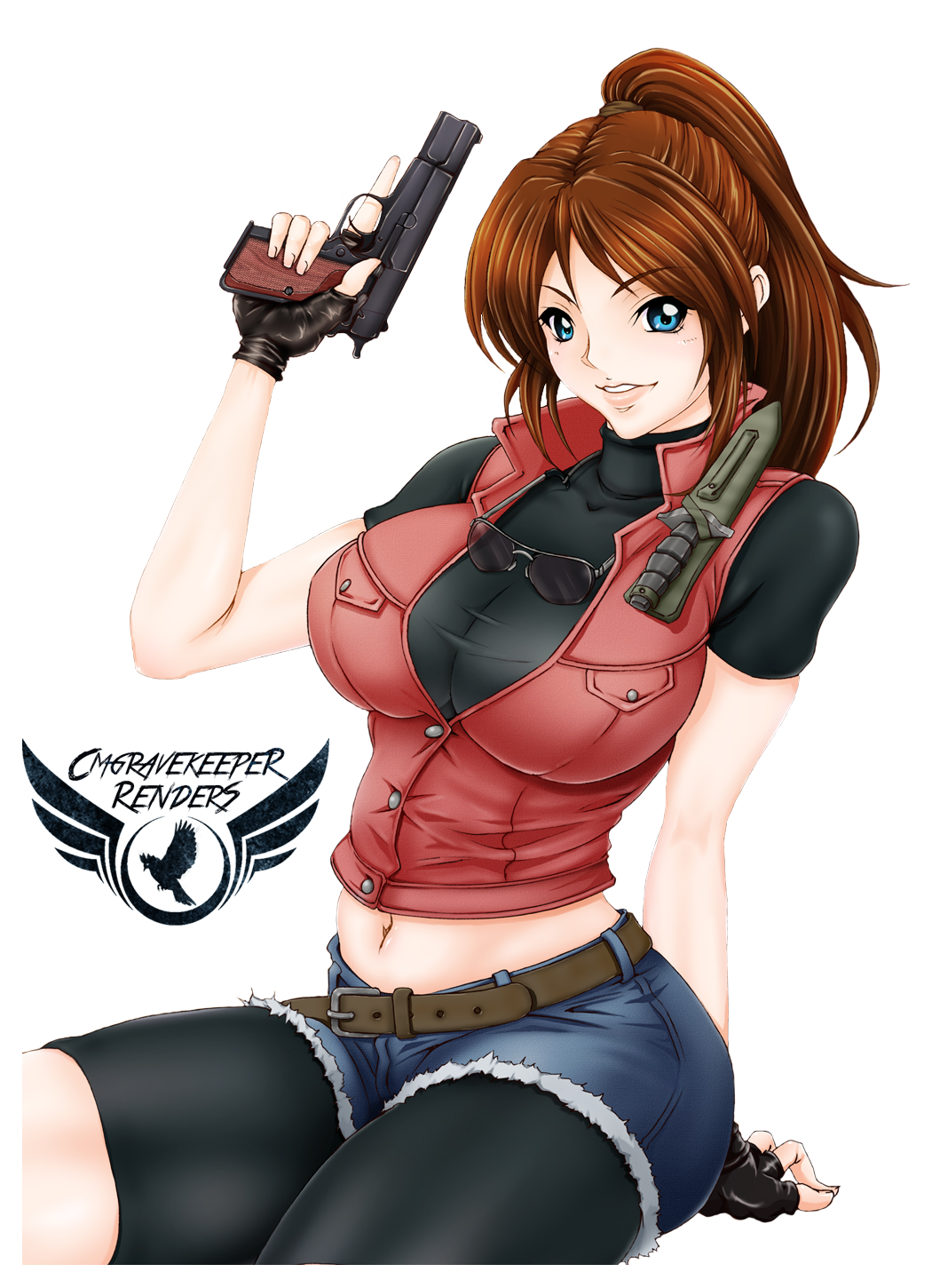 Claire Redfield-RE Revelations 2 PNG 1 by Isobel-Theroux on DeviantArt