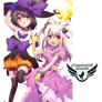 Miyu, Illya (Fate-kaleid liner) - Halloween Render