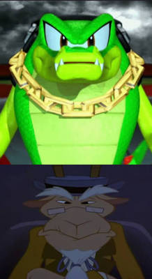 Vector and Cranston they are so gay Crocodile Goat