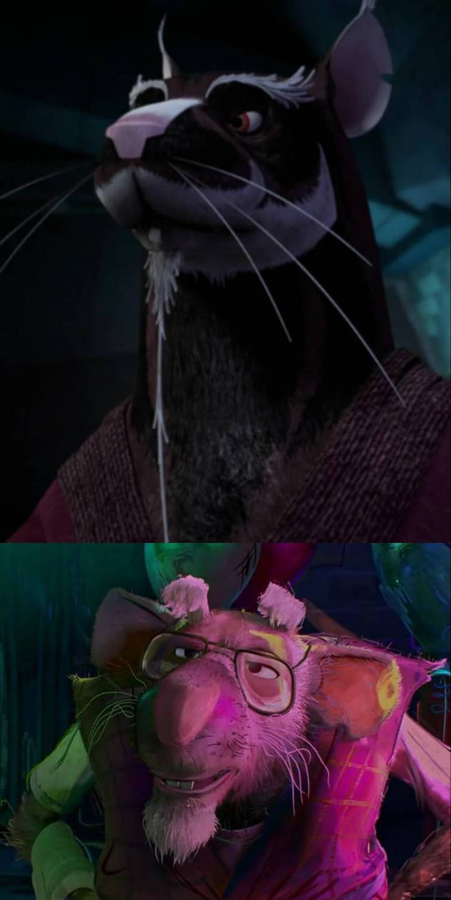 Hamato Yoshi 2012 and Master Splinter 2023 TMNT by edwinabesia on ...